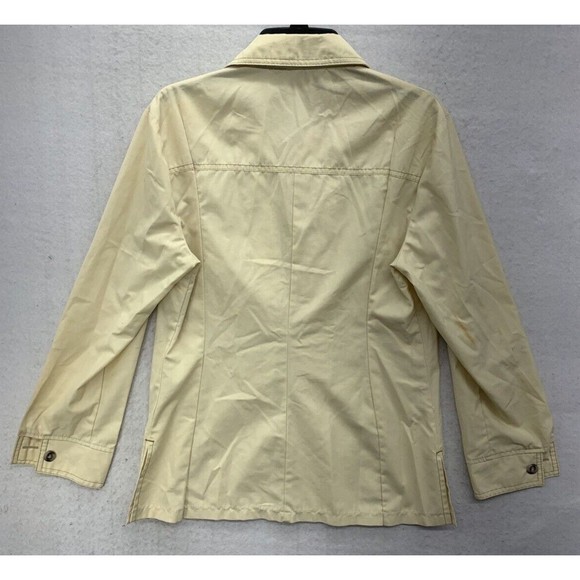 Vintage 1970s Sears The Men's Store Kings Road Cream Polyester Disco S/M - Picture 3 of 16